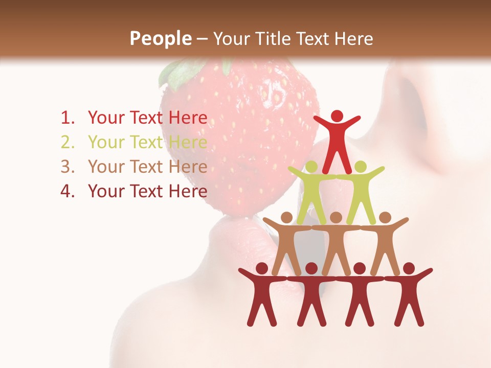 Diet Berry Red PowerPoint Template