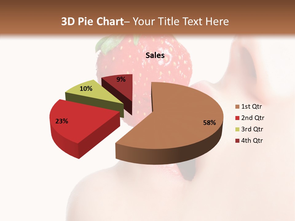 Diet Berry Red PowerPoint Template