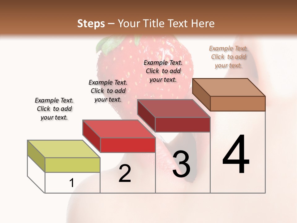 Diet Berry Red PowerPoint Template