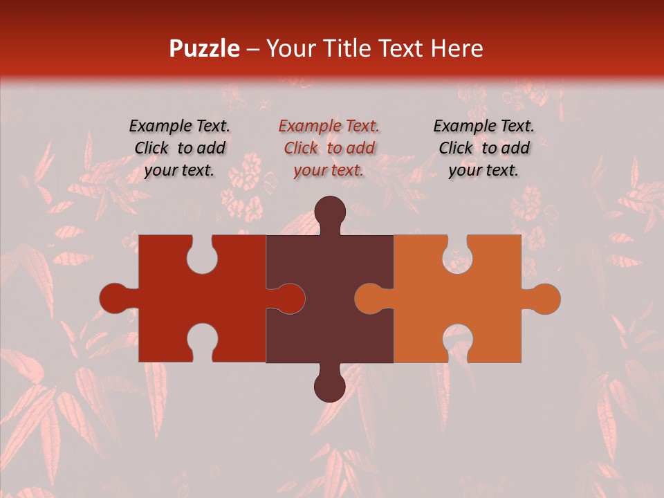 Forest Sheet Caress PowerPoint Template