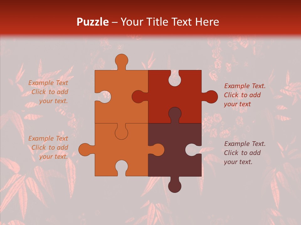 Forest Sheet Caress PowerPoint Template