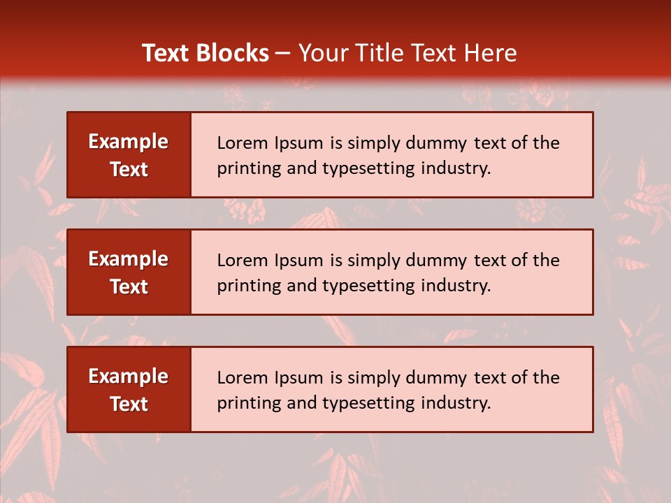Forest Sheet Caress PowerPoint Template