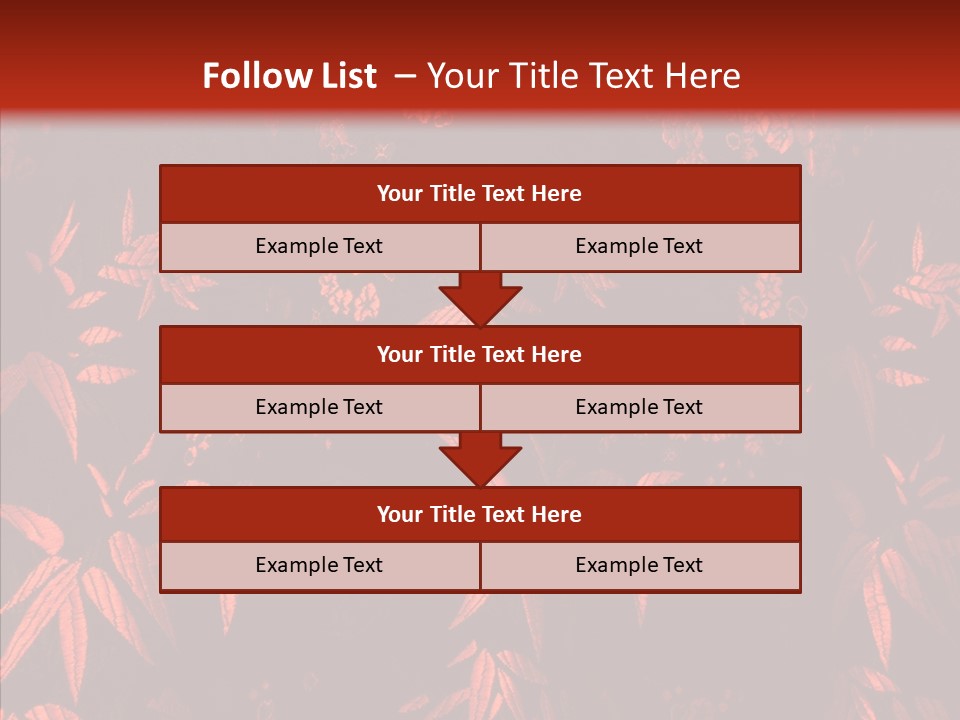 Forest Sheet Caress PowerPoint Template