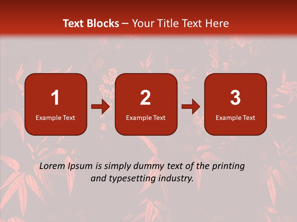 Forest Sheet Caress PowerPoint Template