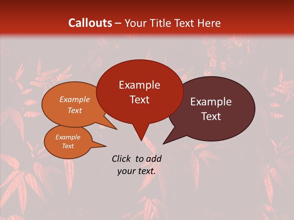 Forest Sheet Caress PowerPoint Template