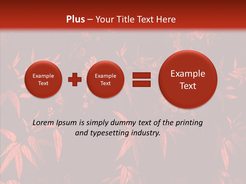 Forest Sheet Caress PowerPoint Template
