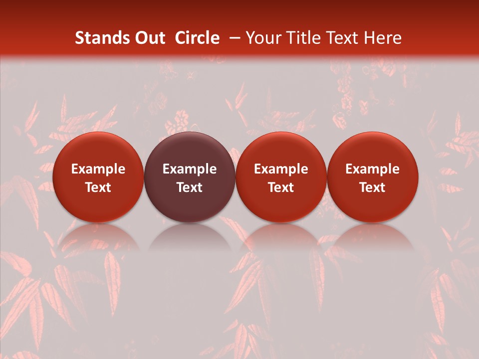 Forest Sheet Caress PowerPoint Template