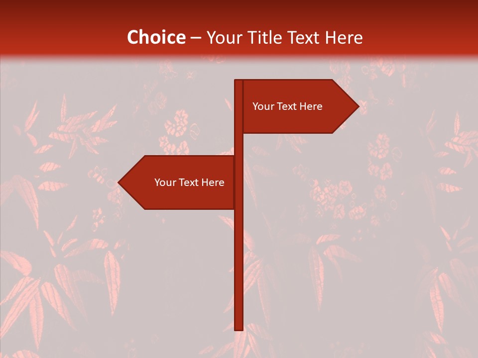 Forest Sheet Caress PowerPoint Template