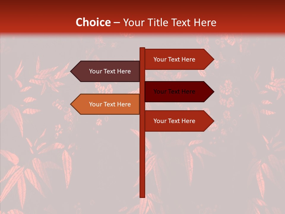 Forest Sheet Caress PowerPoint Template