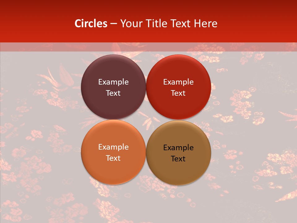 Ripple Satin Portrait PowerPoint Template