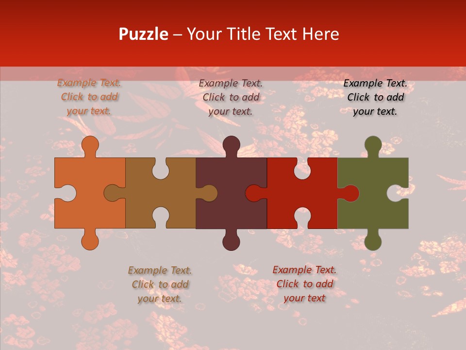 Ripple Satin Portrait PowerPoint Template