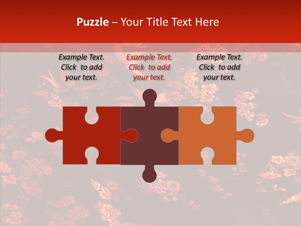 Ripple Satin Portrait PowerPoint Template