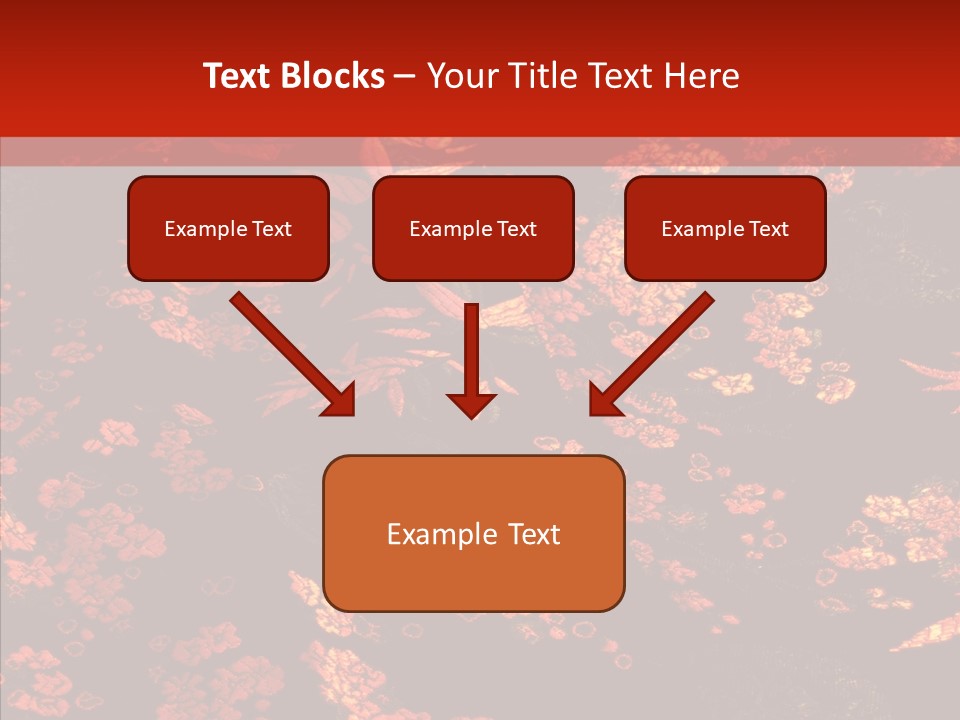 Ripple Satin Portrait PowerPoint Template