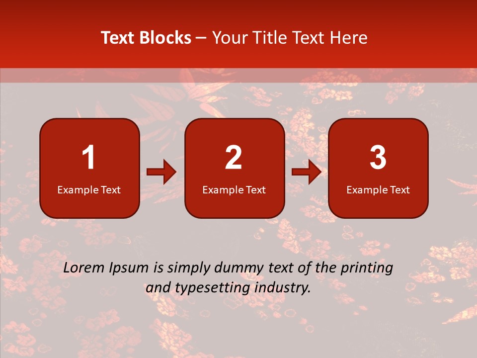 Ripple Satin Portrait PowerPoint Template