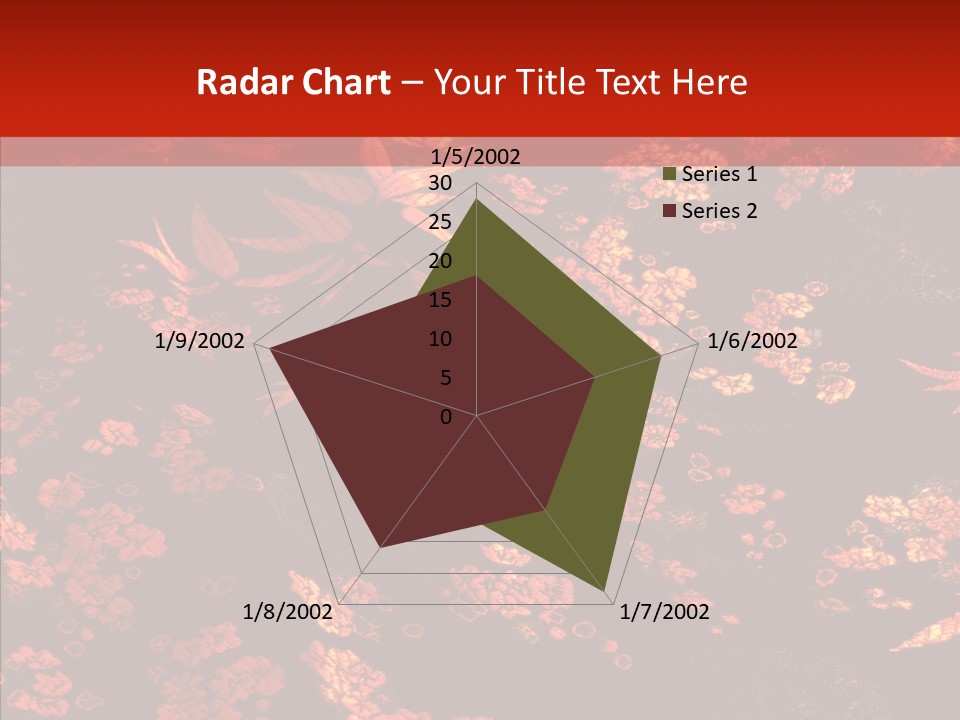 Ripple Satin Portrait PowerPoint Template