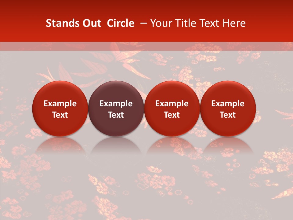 Ripple Satin Portrait PowerPoint Template