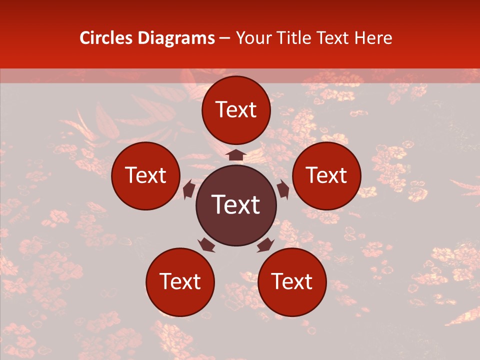 Ripple Satin Portrait PowerPoint Template