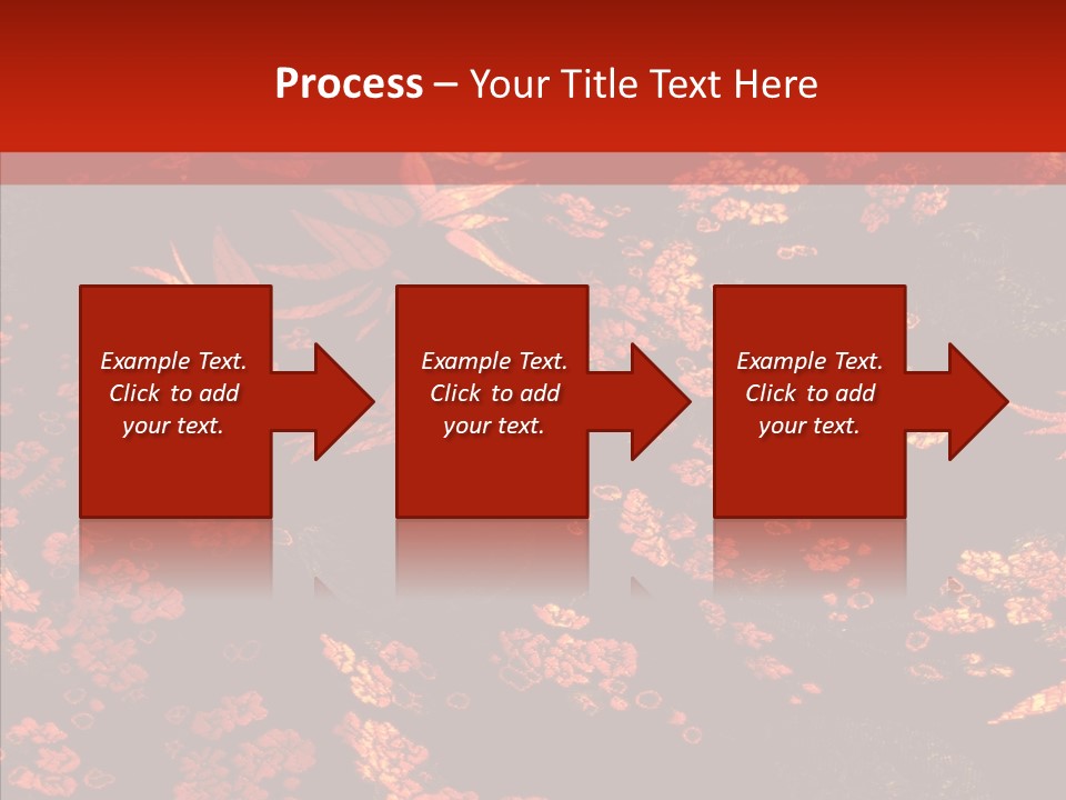 Ripple Satin Portrait PowerPoint Template