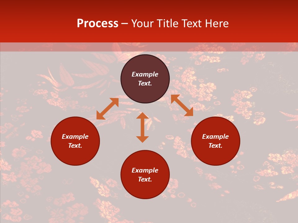 Ripple Satin Portrait PowerPoint Template