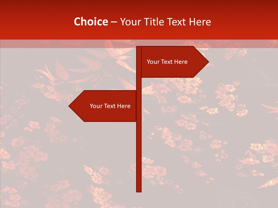 Ripple Satin Portrait PowerPoint Template