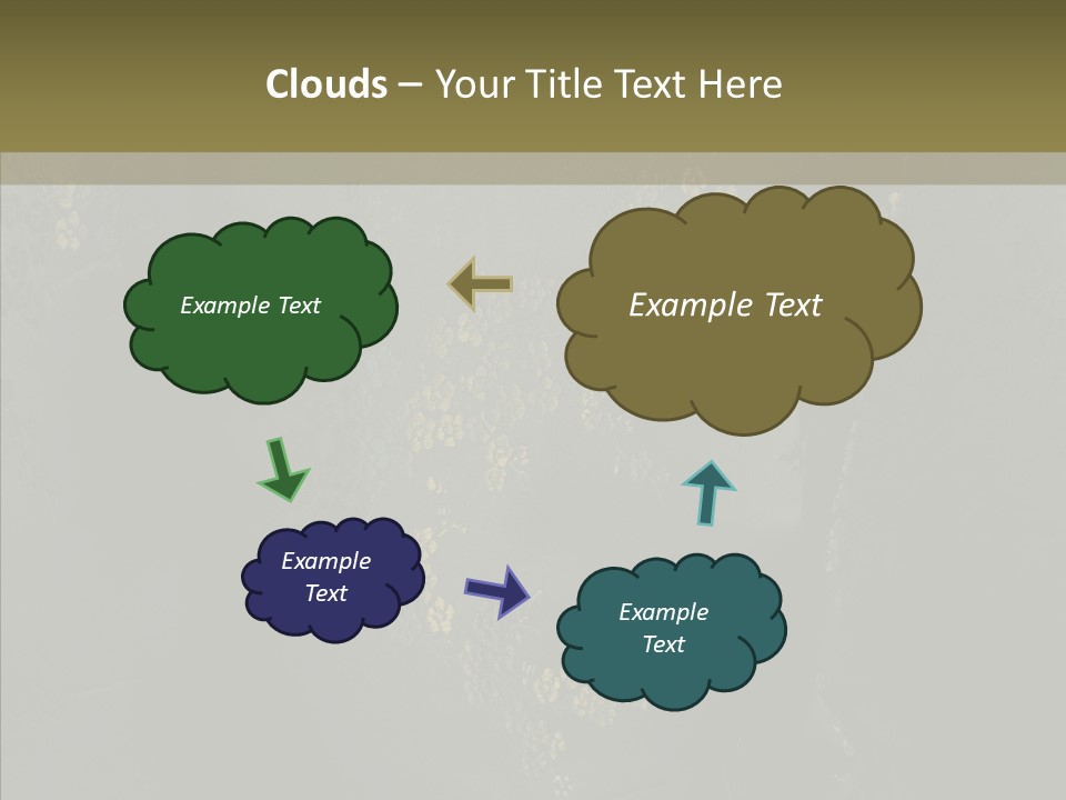 Purple Drapery Fabric PowerPoint Template