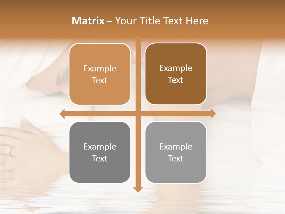 Cheerful Hygiene Girl PowerPoint Template