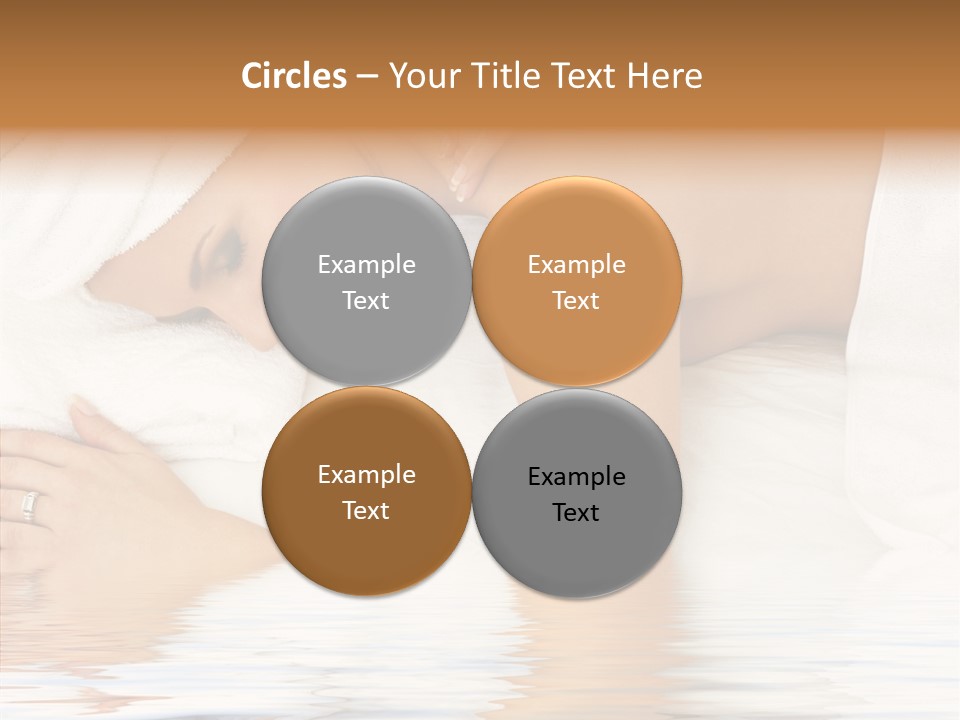 Cheerful Hygiene Girl PowerPoint Template