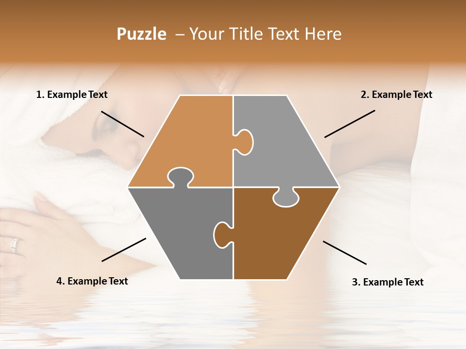 Cheerful Hygiene Girl PowerPoint Template