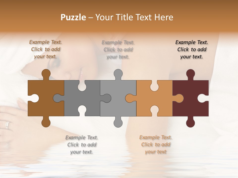 Cheerful Hygiene Girl PowerPoint Template