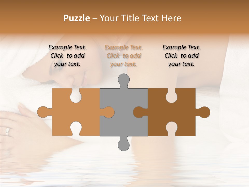 Cheerful Hygiene Girl PowerPoint Template