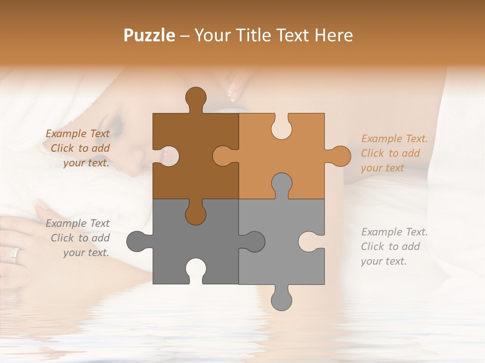 Cheerful Hygiene Girl PowerPoint Template