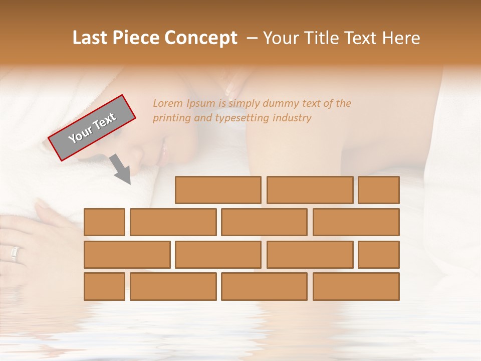 Cheerful Hygiene Girl PowerPoint Template