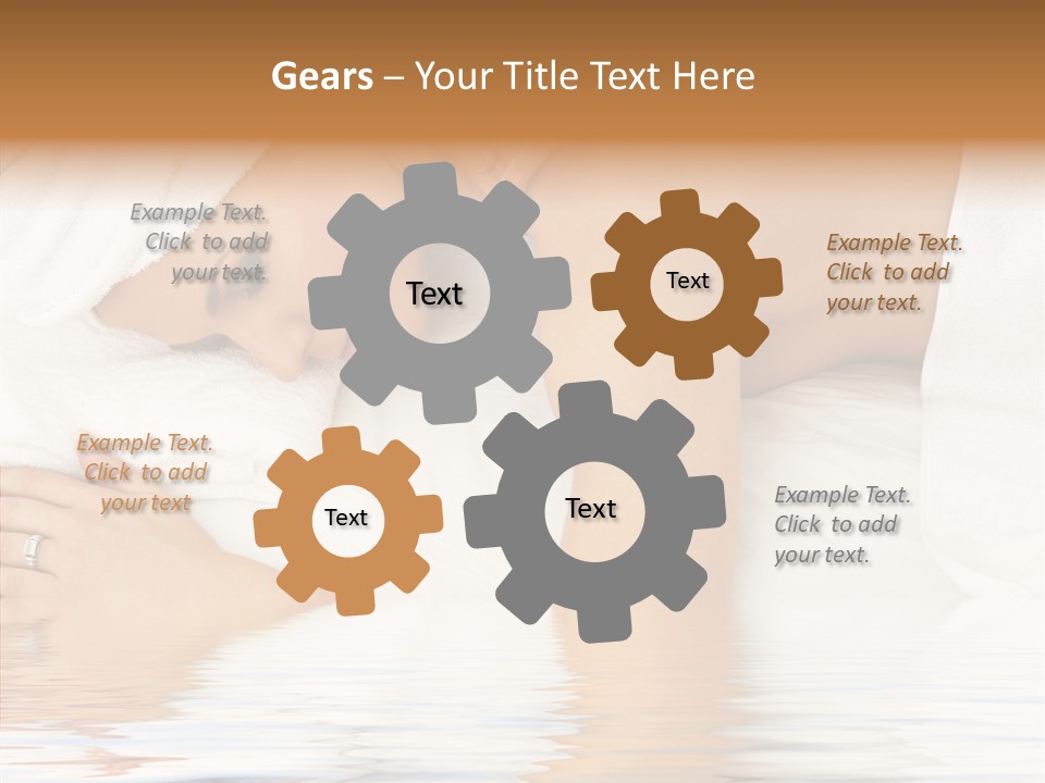 Cheerful Hygiene Girl PowerPoint Template