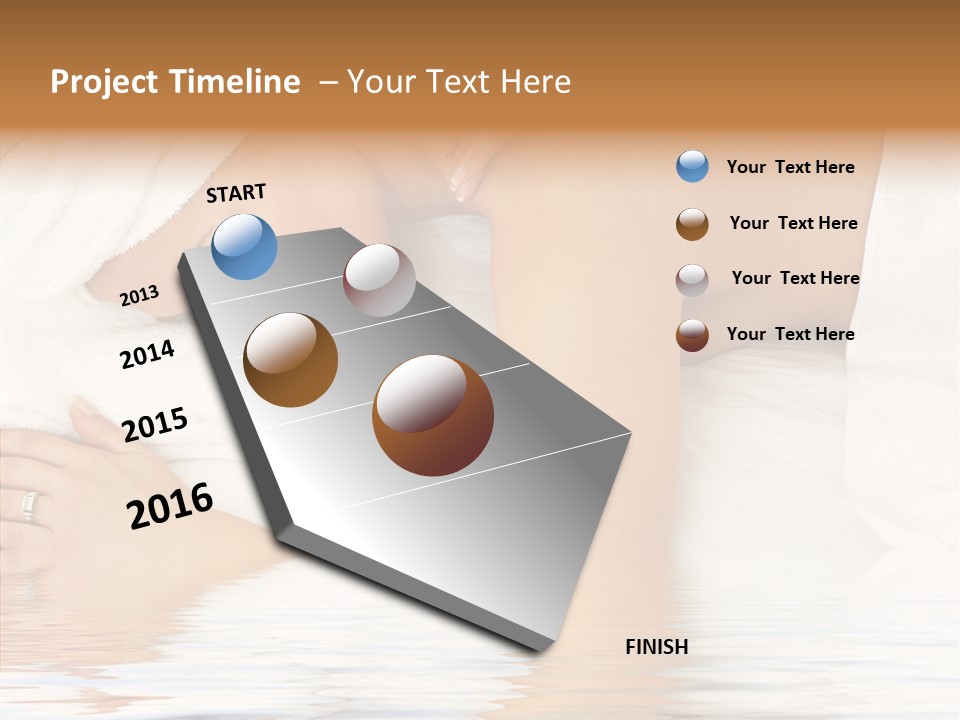 Cheerful Hygiene Girl PowerPoint Template