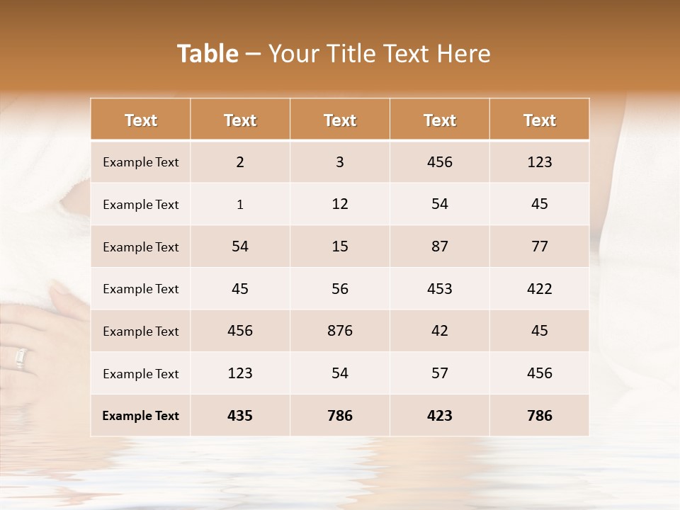 Cheerful Hygiene Girl PowerPoint Template