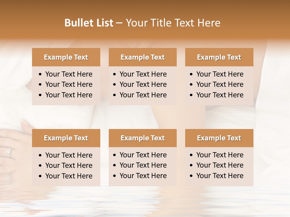 Cheerful Hygiene Girl PowerPoint Template