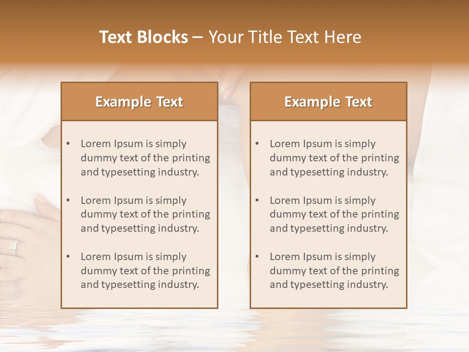 Cheerful Hygiene Girl PowerPoint Template