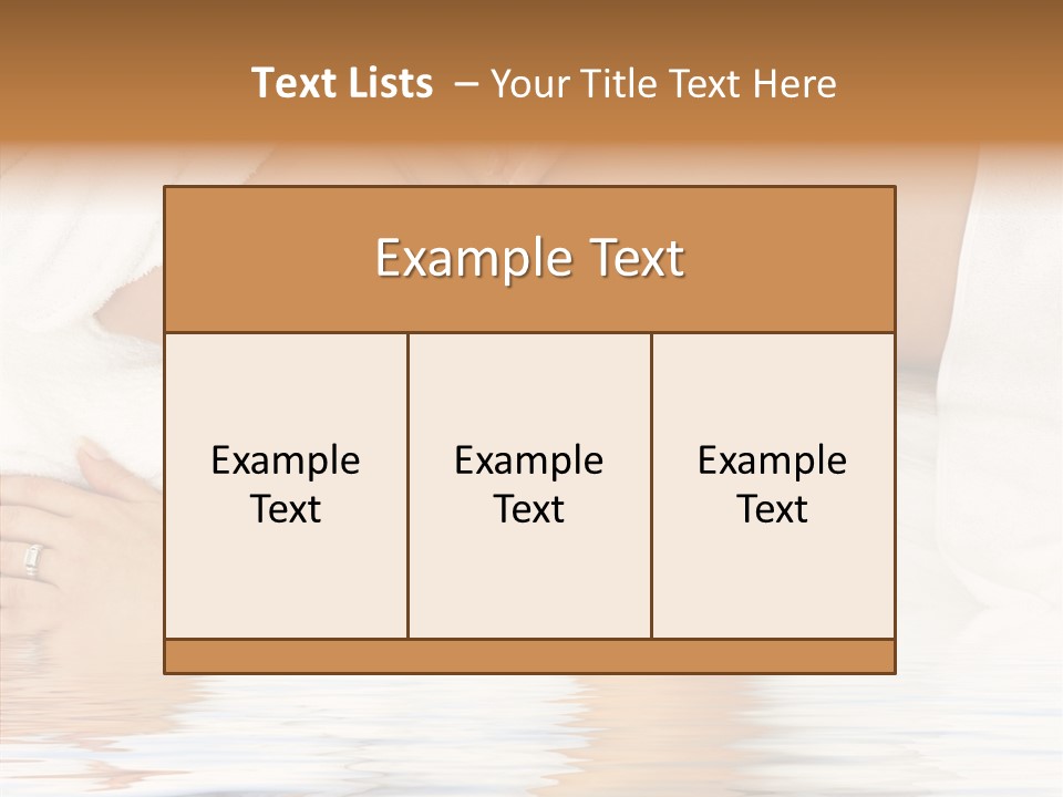 Cheerful Hygiene Girl PowerPoint Template