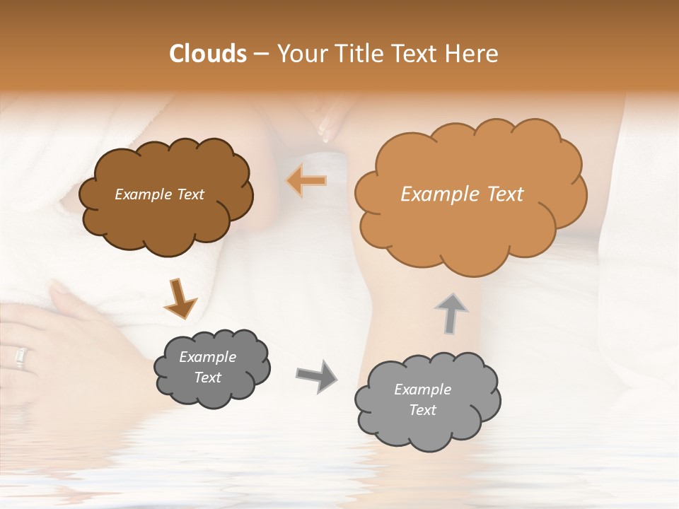 Cheerful Hygiene Girl PowerPoint Template