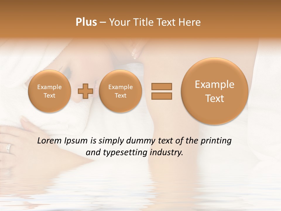 Cheerful Hygiene Girl PowerPoint Template