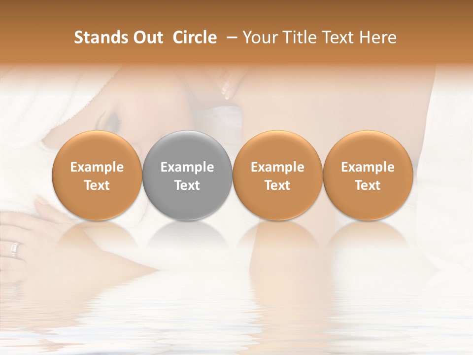 Cheerful Hygiene Girl PowerPoint Template