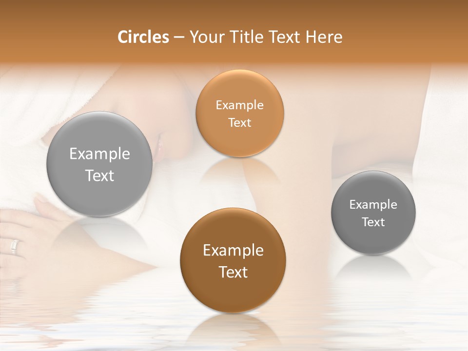 Cheerful Hygiene Girl PowerPoint Template