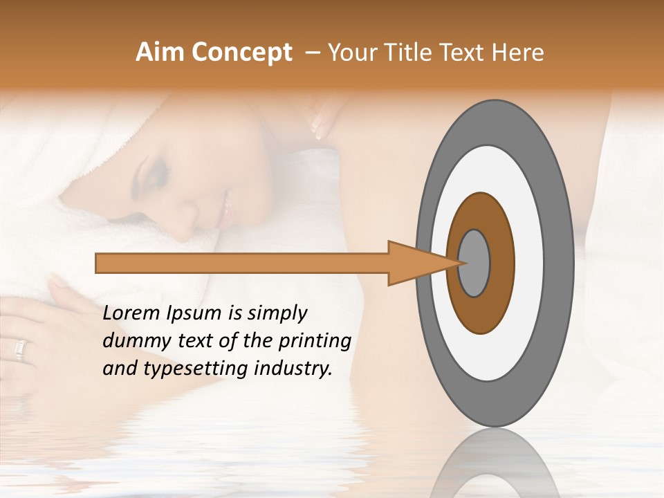 Cheerful Hygiene Girl PowerPoint Template