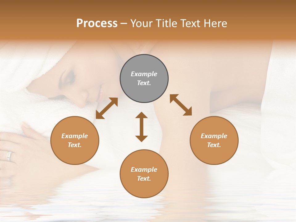 Cheerful Hygiene Girl PowerPoint Template