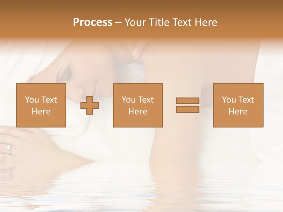 Cheerful Hygiene Girl PowerPoint Template