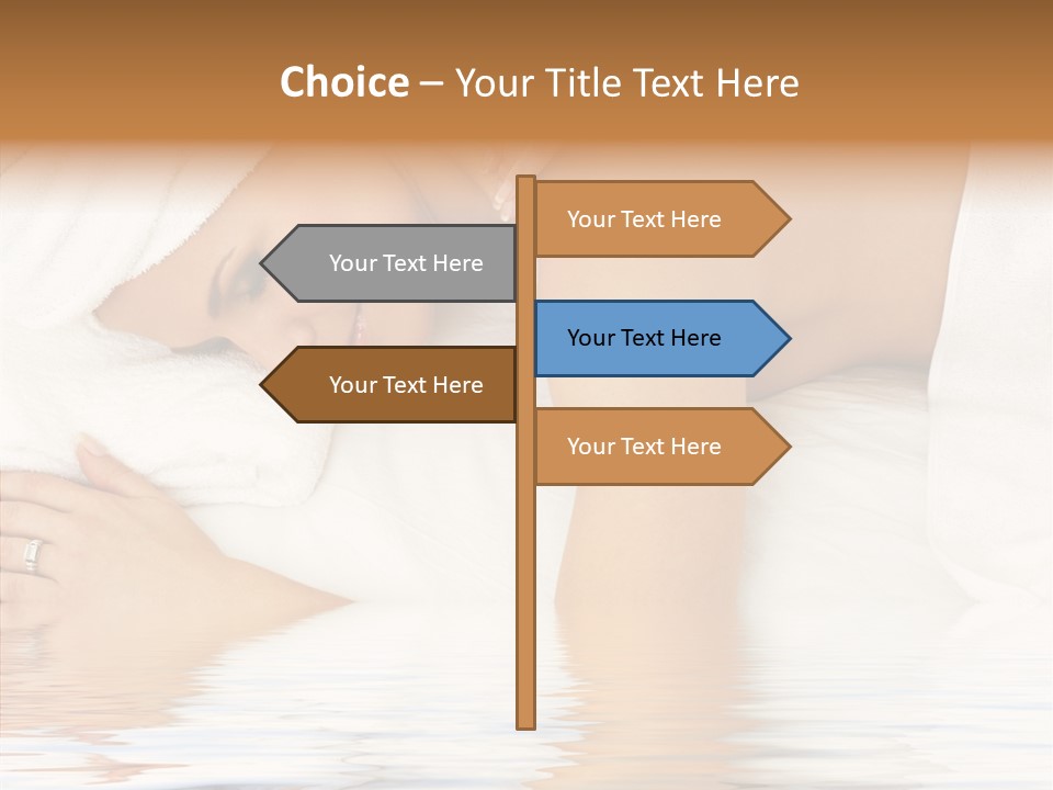 Cheerful Hygiene Girl PowerPoint Template