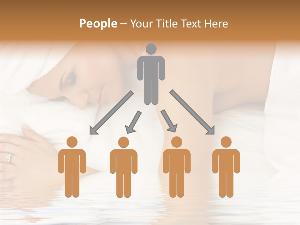 Cheerful Hygiene Girl PowerPoint Template