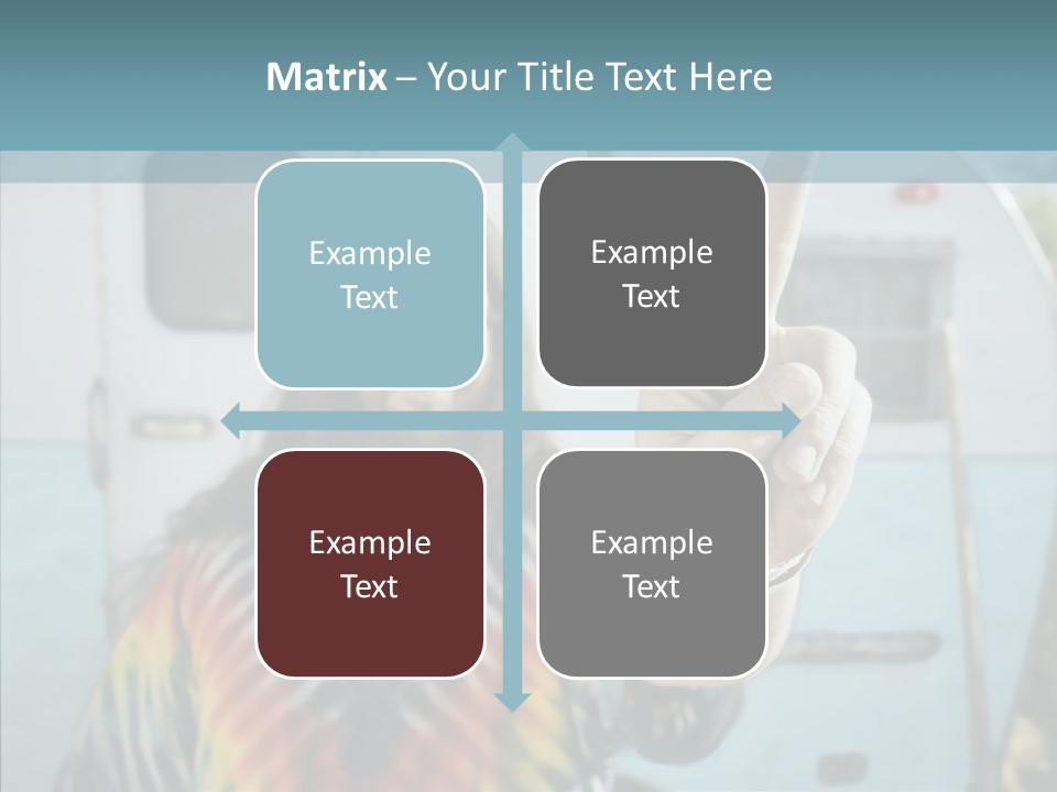 Happy Sign Finger PowerPoint Template