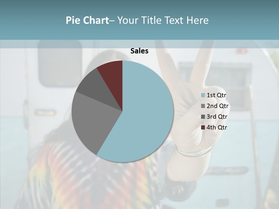 Happy Sign Finger PowerPoint Template