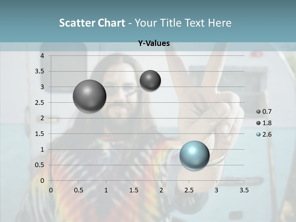 Happy Sign Finger PowerPoint Template
